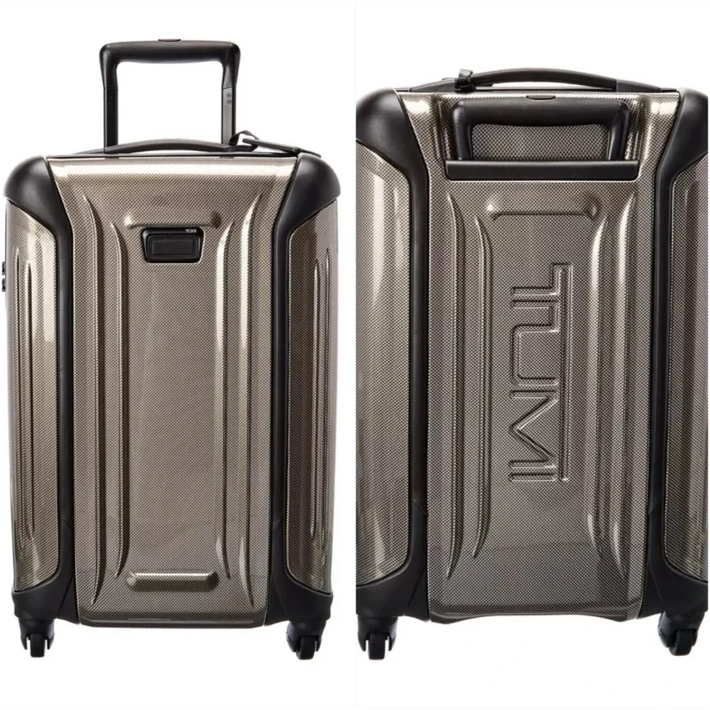 Tumi Vapor 22" International Carry-On
Hardcase Spinner Luggage Fossil NWT $675 - Picture 3 of 17